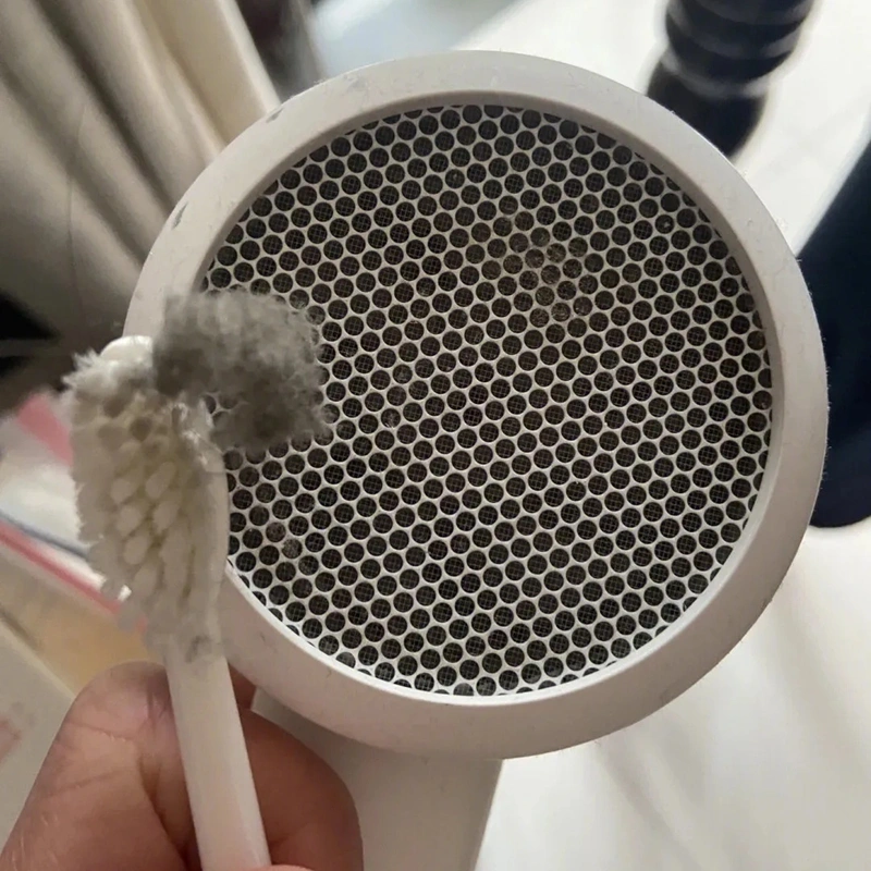 how to clean a hair dryer-Clean the air inlet filter