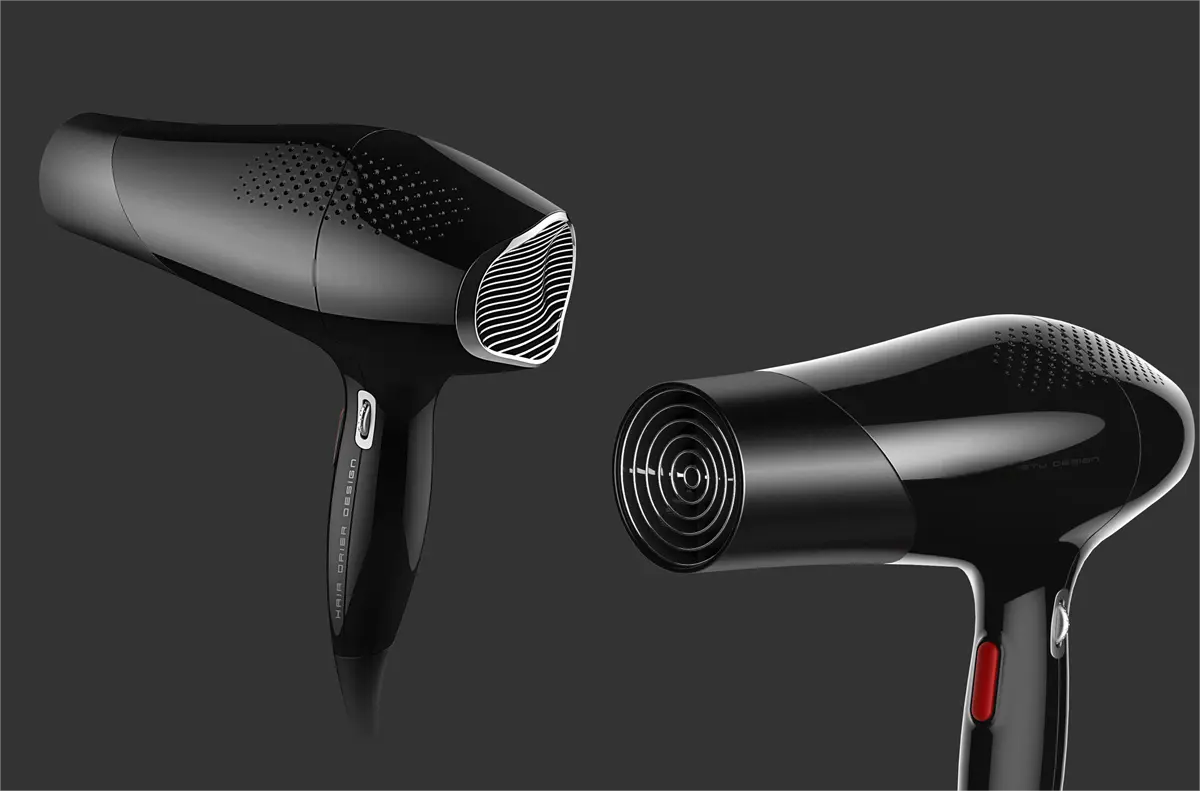 Hair dryer product appearance