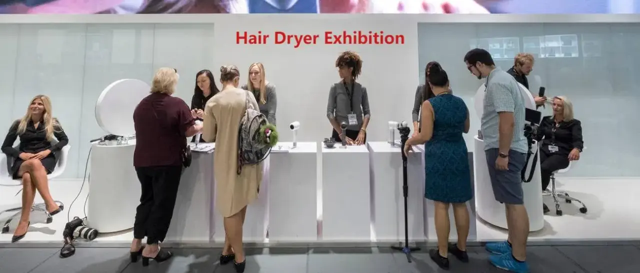hair dryer exhibition